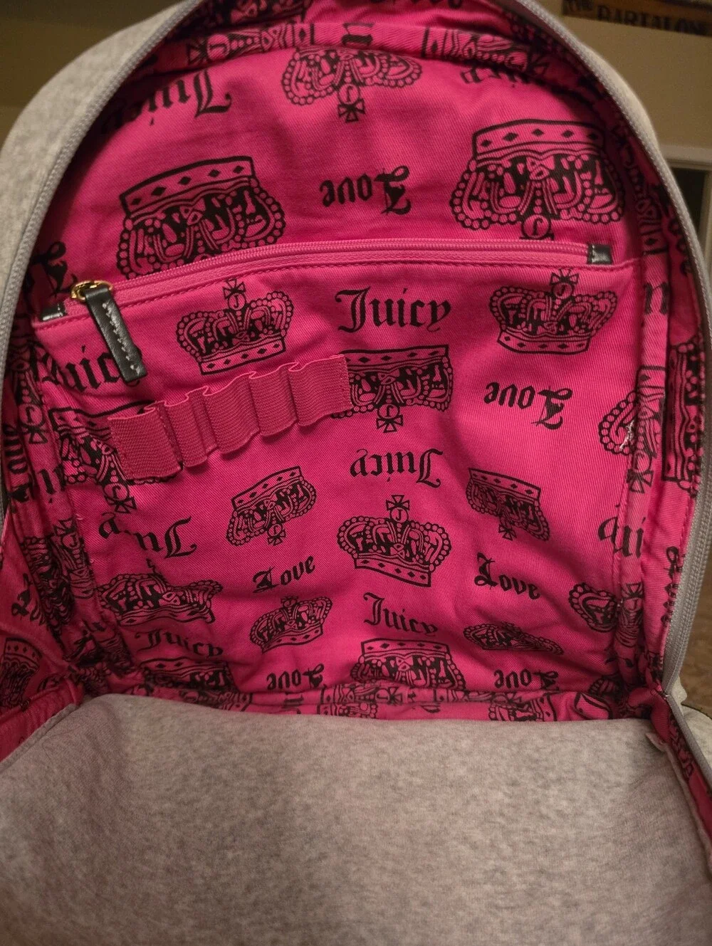 Vintage Juicy Couture Velour Backpack